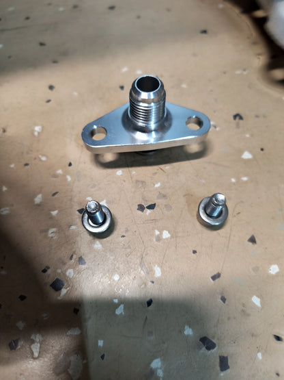 3000GT VR4 / Dodge Stealth TT Fuel Rail Adapter " Triangle"