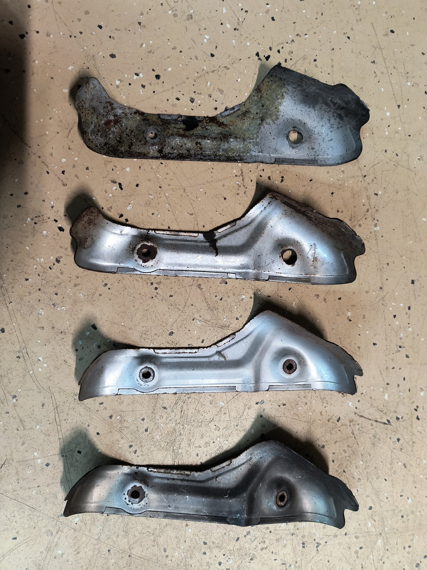 3000GT VR4 / Dodge Stealth TT OEM Rear Manifold Heat Shield