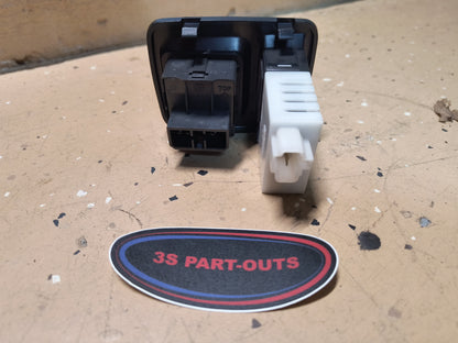 3000GT / Dodge Stealth Rheostat / Mirror Switch and Bezel True Black