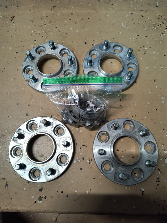 Wheel Spacers 1/2" 5 x 4.5 (114.3) Set