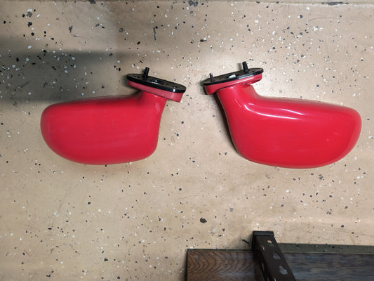 3000GT VR4 / Dodge Stealth TT Driverside and Passenger Side Red Mirrors