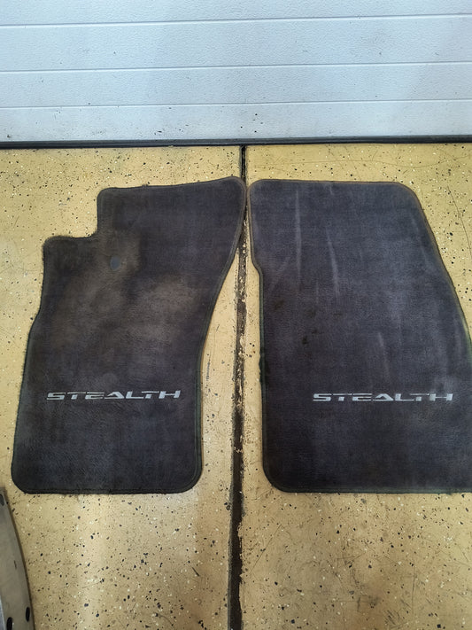 Dodge Stealth Charcoal Front Floor Mats