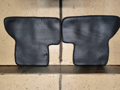 3000GT / Dodge Stealth Black Rear Floor Mats (Set)