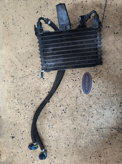 3000GT VR4 / Dodge Stealth TT Oil Cooler with Aftermarket Lines