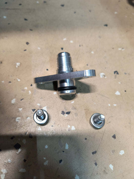 3000GT VR4 / Dodge Stealth TT Fuel Rail Adapter " Triangle"