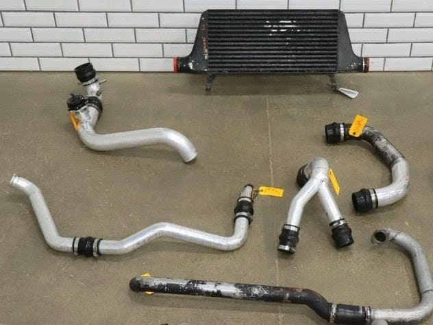 3000GT VR4 / Dodge Stealth TT TD05 Intercooler Kit with Tial BOV