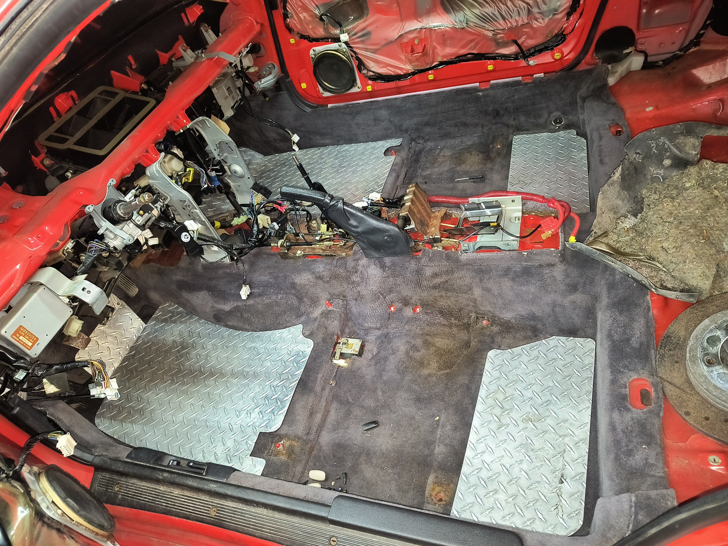 3000GT / Dodge Stealth Aluminum Floor Mat Set