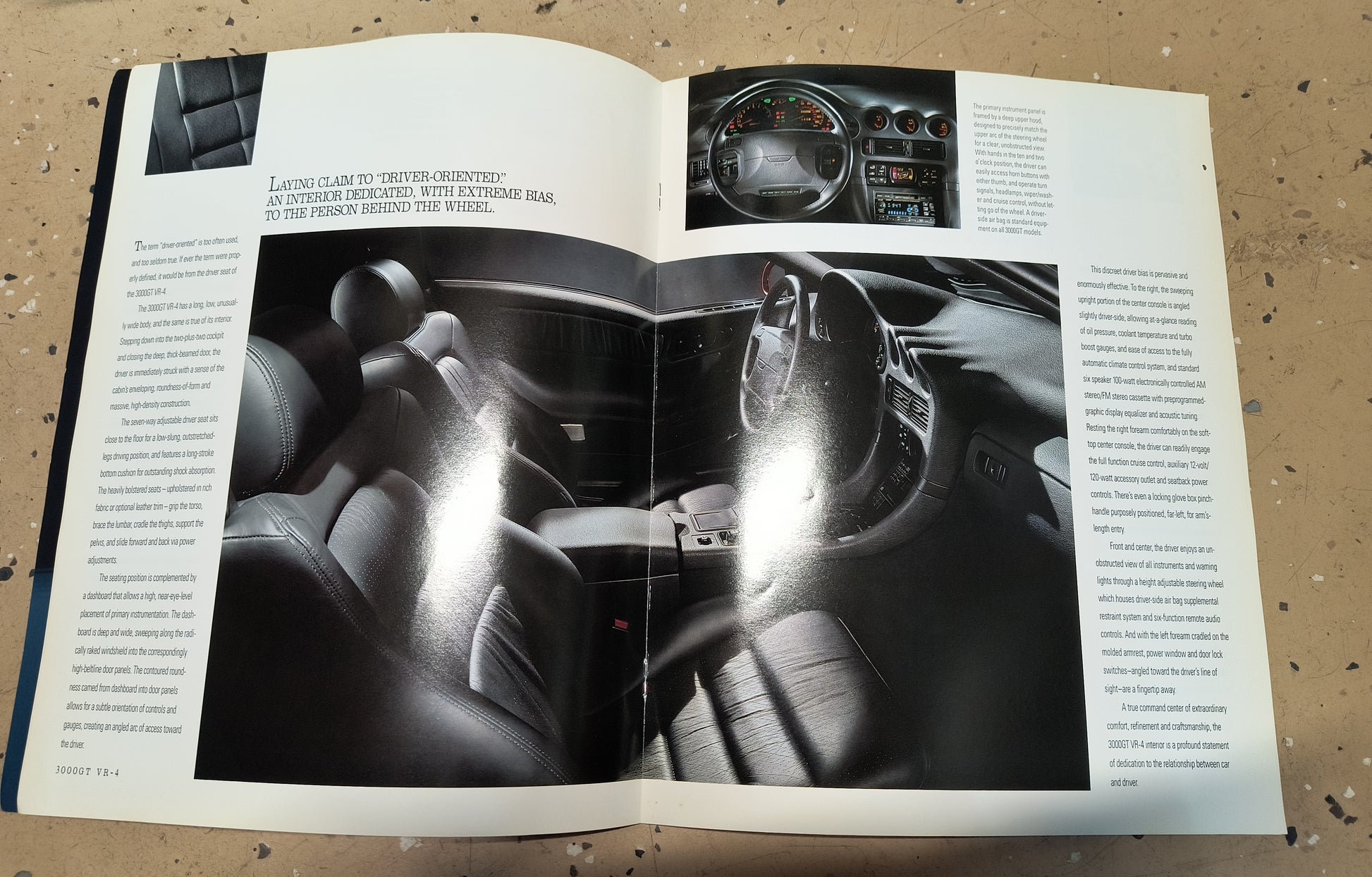 1st Gen Mitsubishi 3000GT catalog 3S PARTOUTS